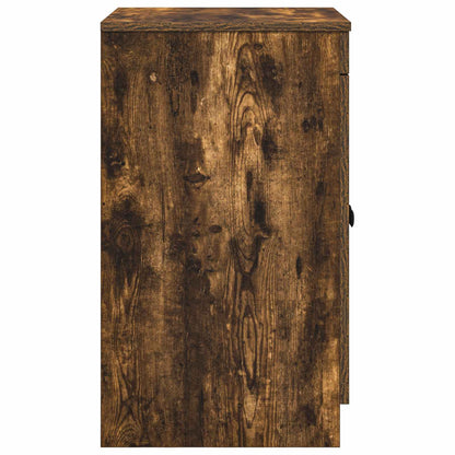 Bathroom Cabinet Smoked Oak 54 x 41 x 70 cm Engineered Wood