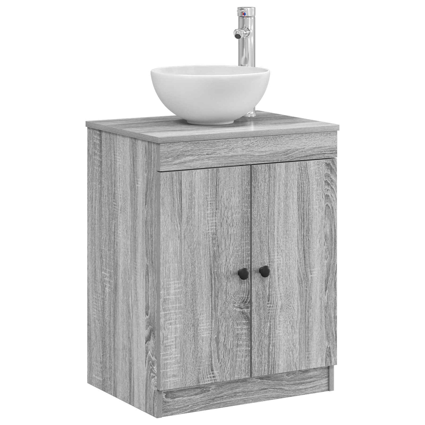 Bathroom Cabinet Grey Sonoma 54 x 41 x 70 cm Engineered Wood