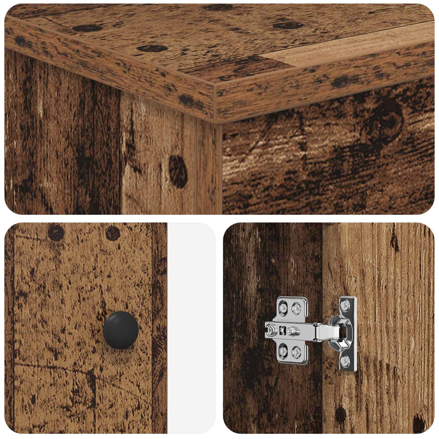 Bathroom Cabinet Old Wood 54 x 41 x 70 cm Engineered Wood