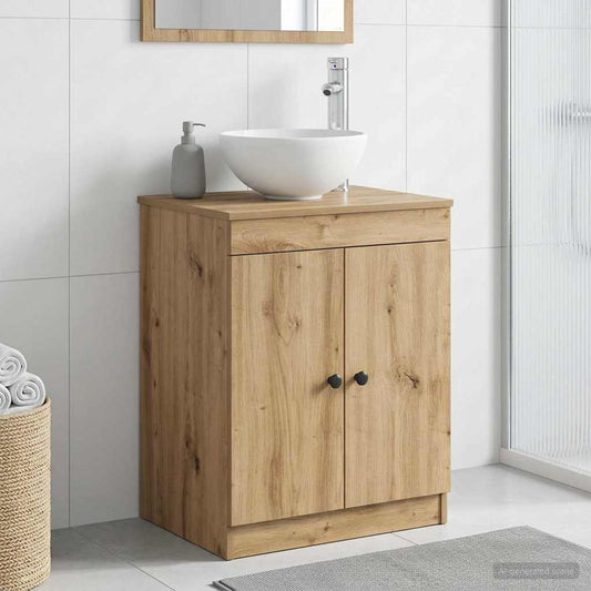 Bathroom Cabinet Artisan Oak 54 x 41 x 70 cm Engineered Wood