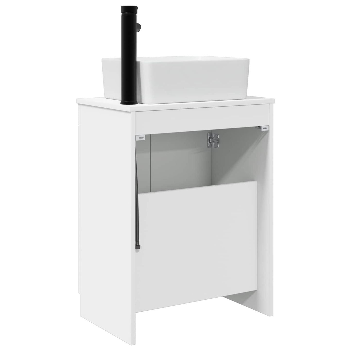 Bathroom Vanity with Sink White 54 x 35 x 83 cm Engineered Wood