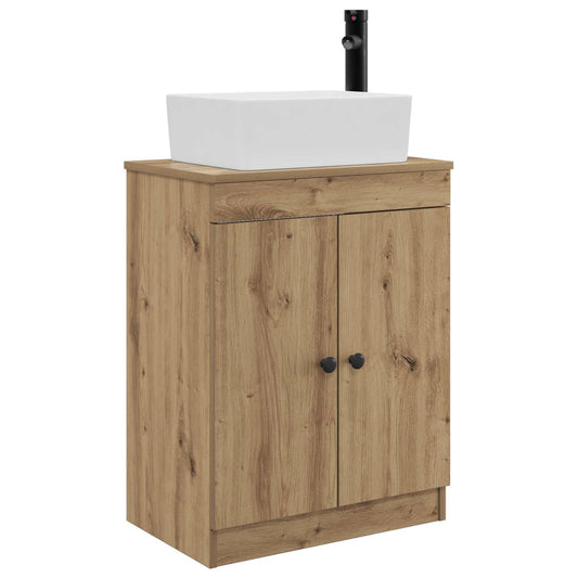 Bathroom Vanity with Sink Artisan Oak 54 x 35 x 83 cm