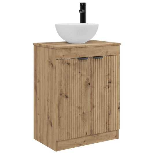 Bathroom Vanity with Sink Artisan Oak 54 x 35 x 83 cm
