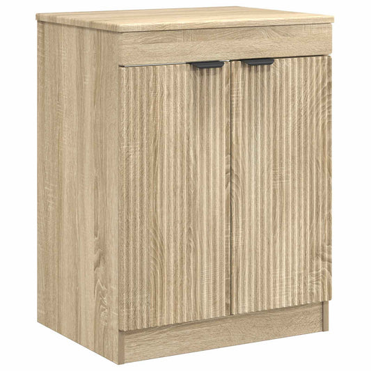 Bathroom Cabinet Sonoma Oak 54 x 41 x 70 cm Engineered Wood