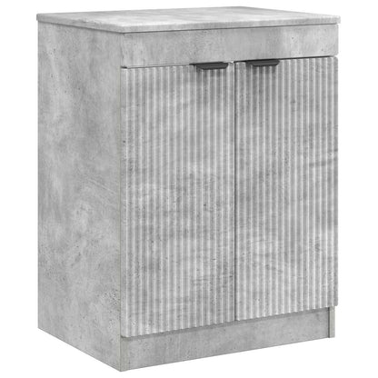 Bathroom Cabinet Concrete Grey 54 x 41 x 70 cm Engineered Wood