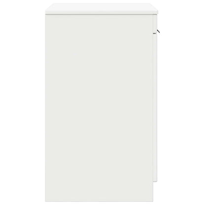 Bathroom Cabinet High Gloss White 54 x 41 x 70 cm