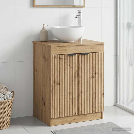 Bathroom Cabinet Artisan Oak 54 x 41 x 70 cm Engineered Wood