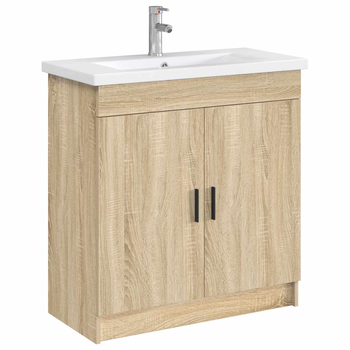 Bathroom Wash Basin Chrome 81 x 40 x 17.5 cm Metal