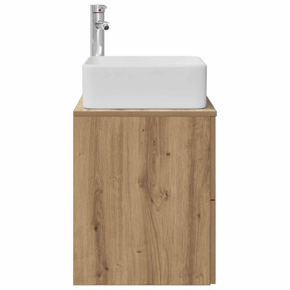Wall-Mounted Sink Vanity Artisan Oak 49.5 x 41 x 63 cm