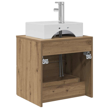 Wall-Mounted Sink Vanity Artisan Oak 49.5 x 41 x 62.5 cm