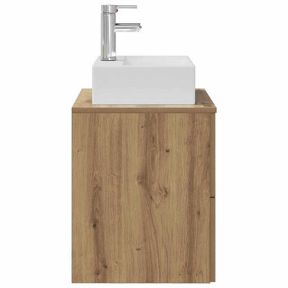 Wall-Mounted Sink Vanity Artisan Oak 49.5 x 41 x 62.5 cm