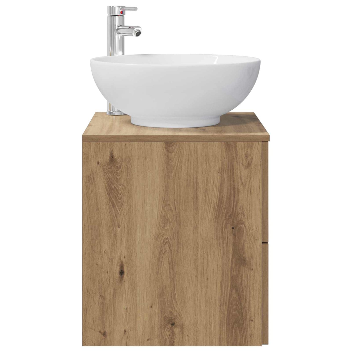 Wall-Mounted Sink Vanity Artisan Oak 49.5 x 44.5 x 66.5 cm