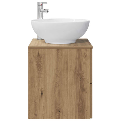 Wall-Mounted Sink Vanity Artisan Oak 49.5 x 44.5 x 66.5 cm