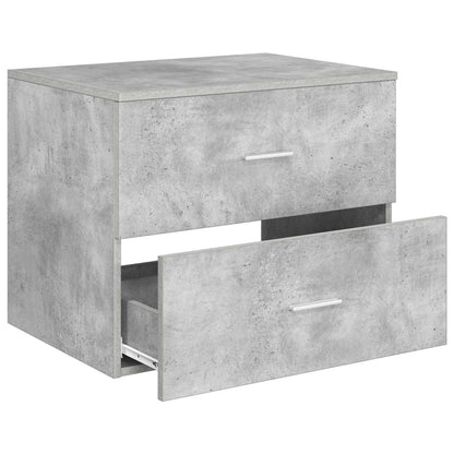Wall-Mounted Bathroom Cabinet Concrete Grey 62.5 x 44.5 x 50 cm