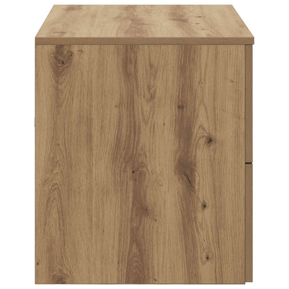 Wall-Mounted Bathroom Cabinet Artisan Oak 62.5 x 44.5 x 50 cm