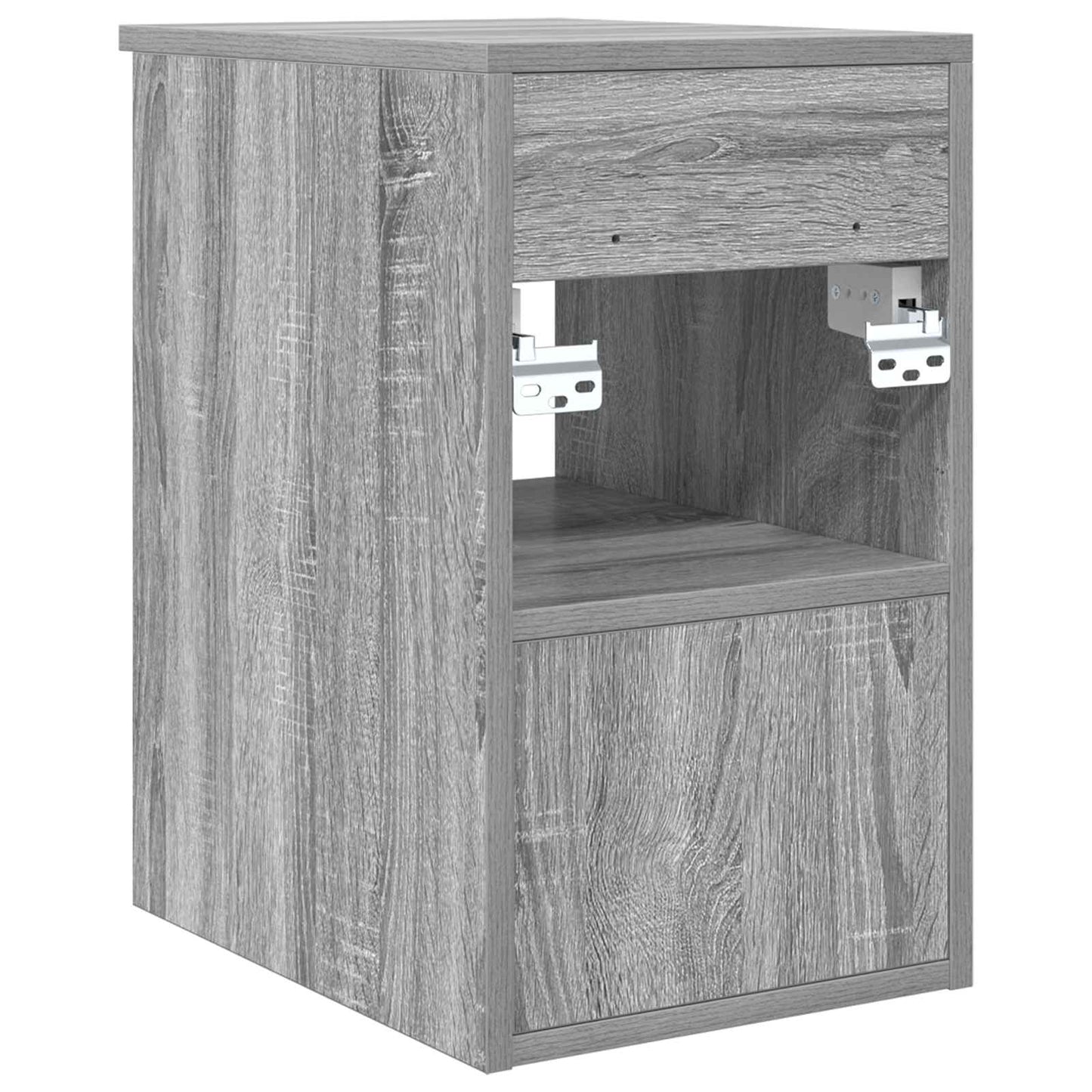 Bathroom Cabinet In-between Grey Sonoma 30 x 35 x 50 cm