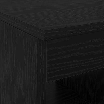 Bathroom Cabinet In-between Black Oak 30 x 41 x 50 cm