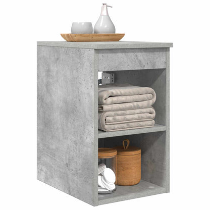 Bathroom Cabinet In-between Concrete Grey 30 x 41 x 50 cm