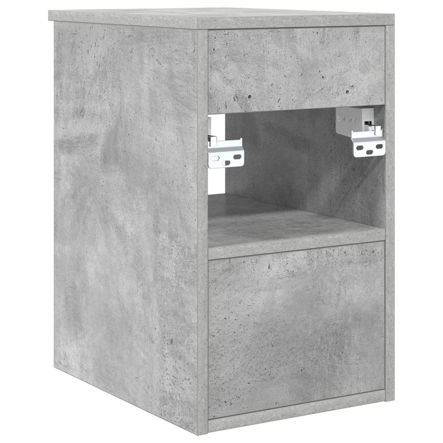 Bathroom Cabinet In-between Concrete Grey 30 x 44.5 x 50 cm