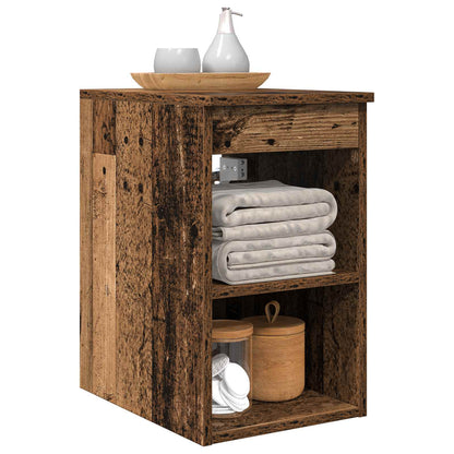 Bathroom Cabinet In-between Old Wood 30 x 44.5 x 50 cm
