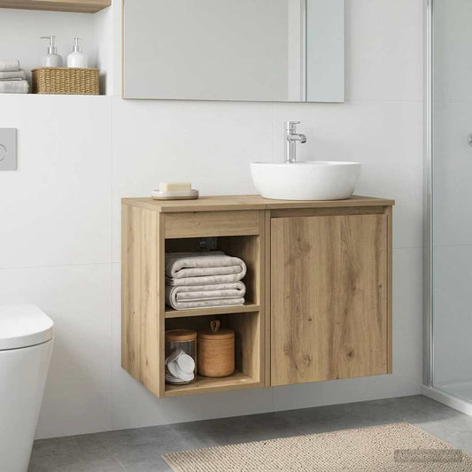 Bathroom Cabinet In-between Artisan Oak 30 x 44.5 x 50 cm
