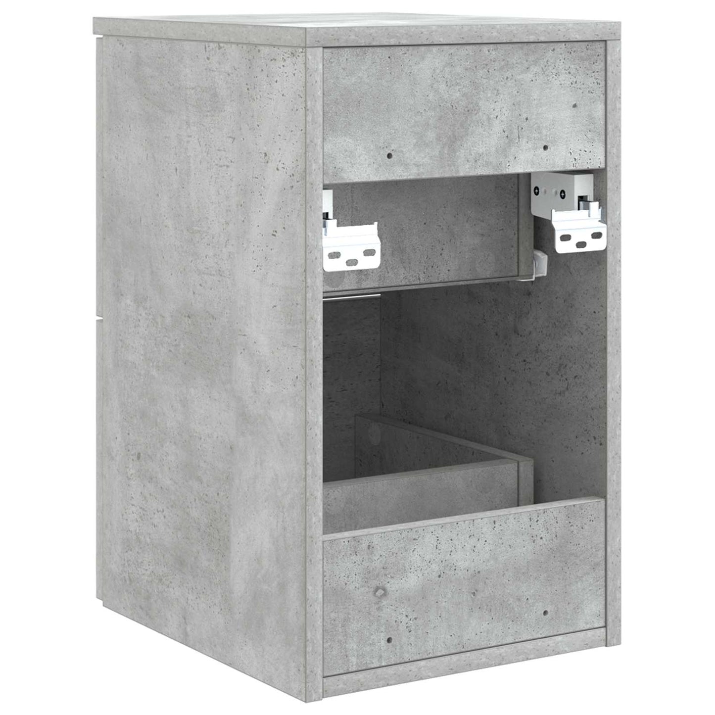 Bathroom Cabinet In-between Concrete Grey 30 x 35 x 50 cm