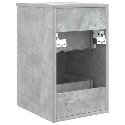 Bathroom Cabinet In-between Concrete Grey 30 x 35 x 50 cm