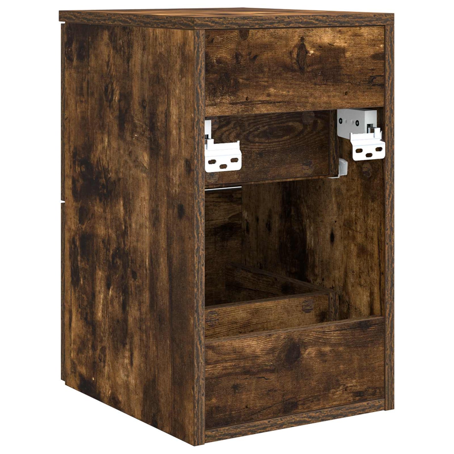 Bathroom Cabinet In-between Smoked Oak 30 x 35 x 50 cm