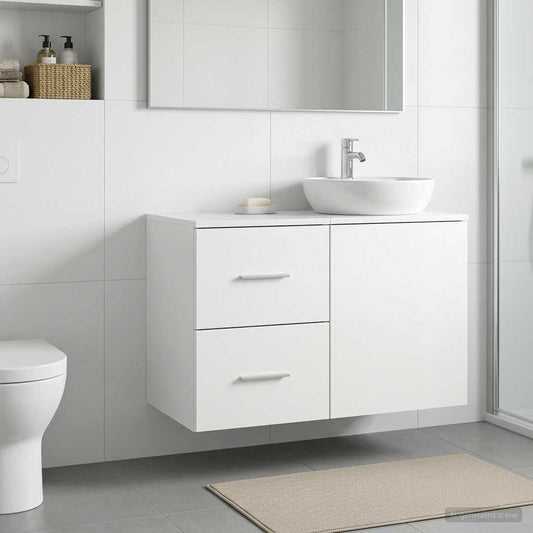 Bathroom Cabinet In-between White 30 x 41 x 50 cm