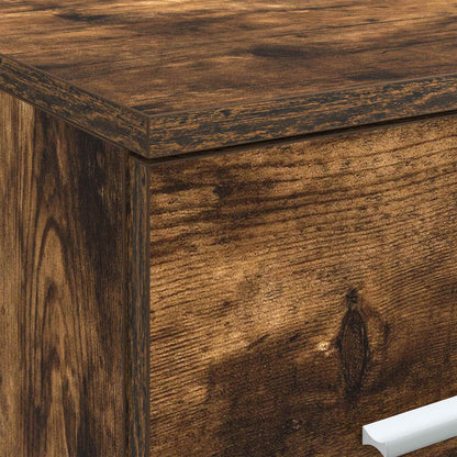 Bathroom Cabinet In-between Smoked Oak 30 x 41 x 50 cm