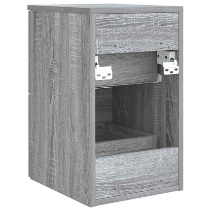 Bathroom Cabinet In-between Grey Sonoma 30 x 41 x 50 cm
