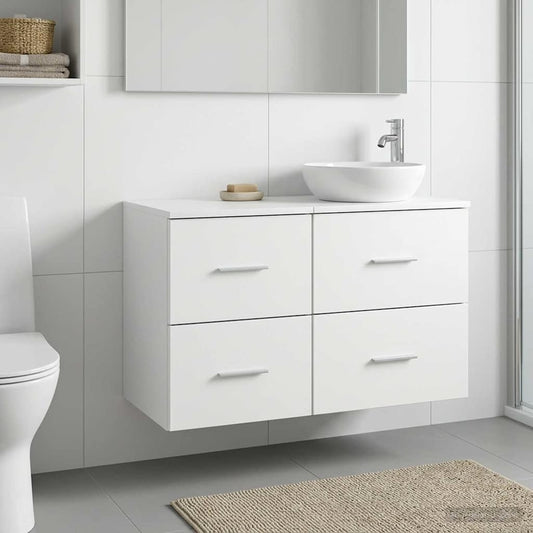 Bathroom Cabinet In-between White 30 x 44.5 x 50 cm