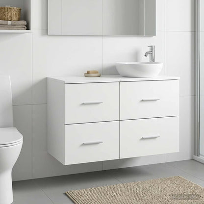 Bathroom Cabinet In-between White 30 x 44.5 x 50 cm