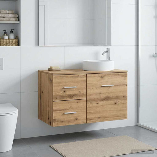 Bathroom Cabinet In-between Old Wood 30 x 44.5 x 50 cm