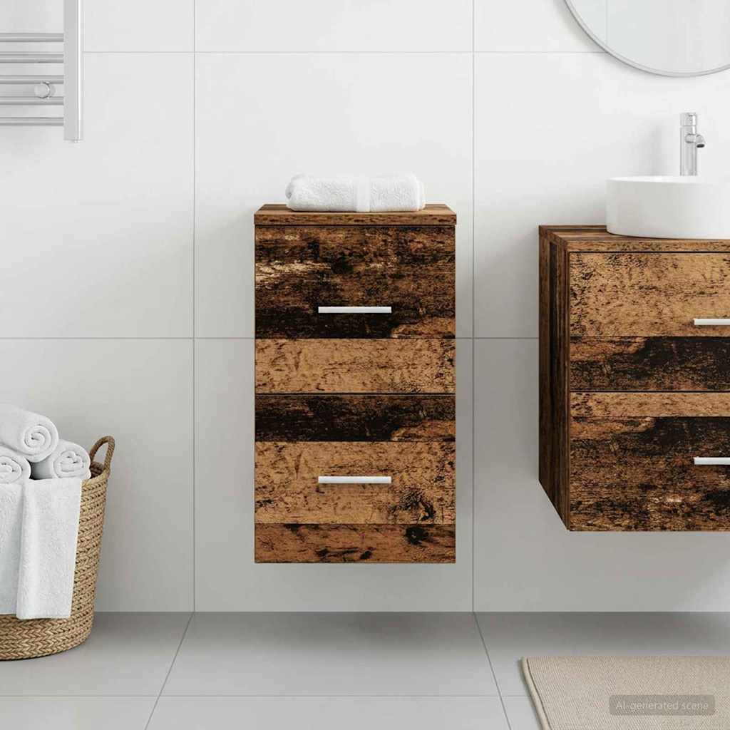 Bathroom Cabinet In-between Artisan Oak 30 x 44.5 x 50 cm