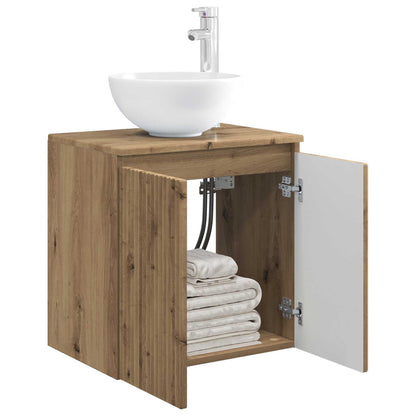 Wall-Mounted Sink Vanity Artisan Oak 49.5 x 41 x 64.5 cm