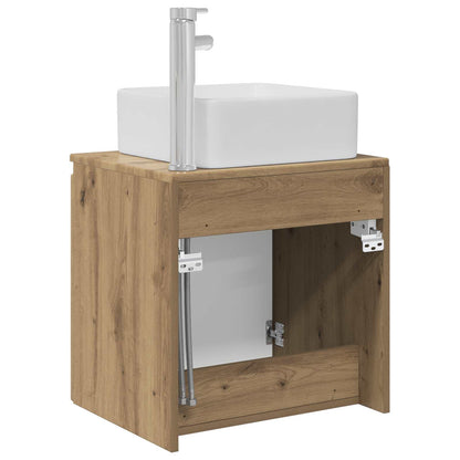 Wall-Mounted Sink Vanity Artisan Oak 49.5 x 41 x 63 cm