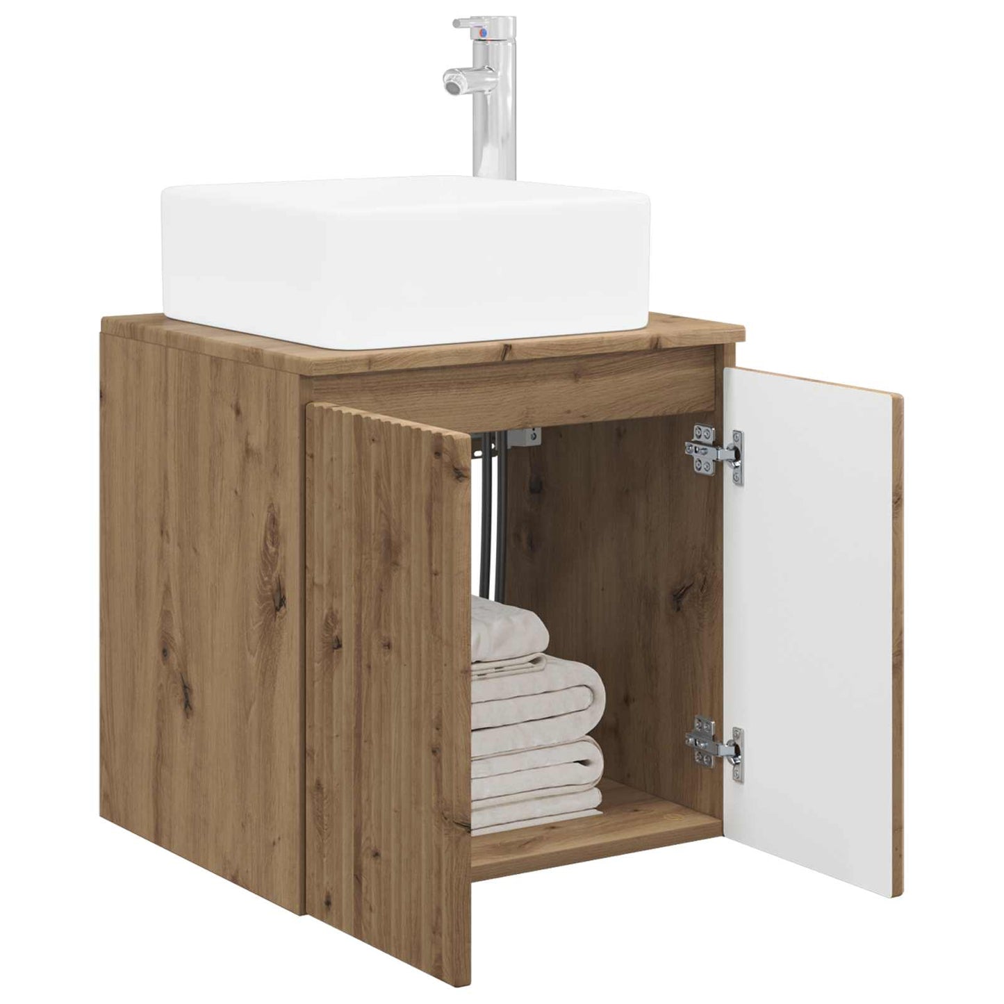 Wall-Mounted Sink Vanity Artisan Oak 49.5 x 41 x 63 cm
