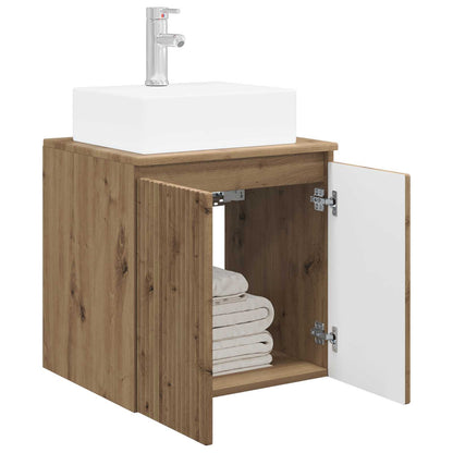 Wall-Mounted Sink Vanity Artisan Oak 49.5 x 41 x 62.5 cm
