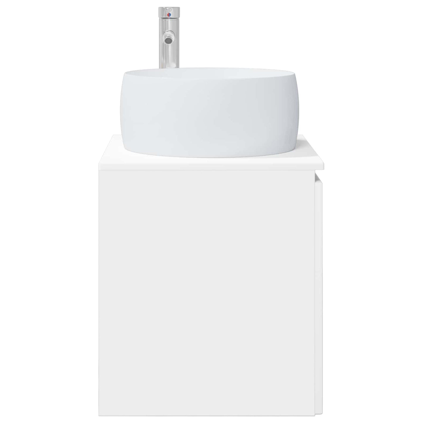 Wall-Mounted Sink Vanity White 49.5 x 44.5 x 66 cm