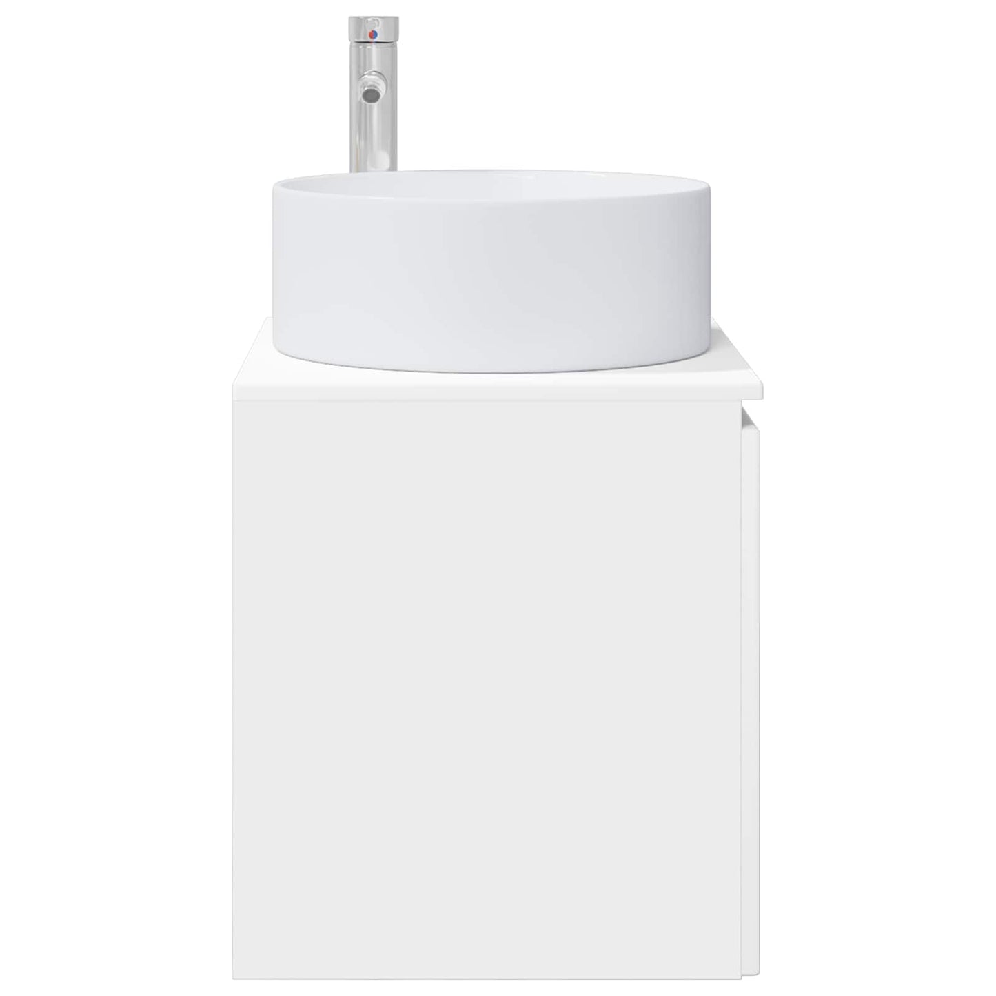 Wall-mounted Sink Vanity White 49.5 x 44.5 x 65.5 cm
