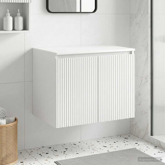 Wall-mounted Bathroom Cabinet White 62.5 x 44.5 x 50 cm