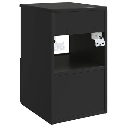 Bathroom Cabinet Black 30 x 35 x 50 cm Engineered Wood