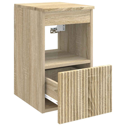 Bathroom Cabinet Sonoma Oak 30 x 35 x 50 cm Engineered Wood