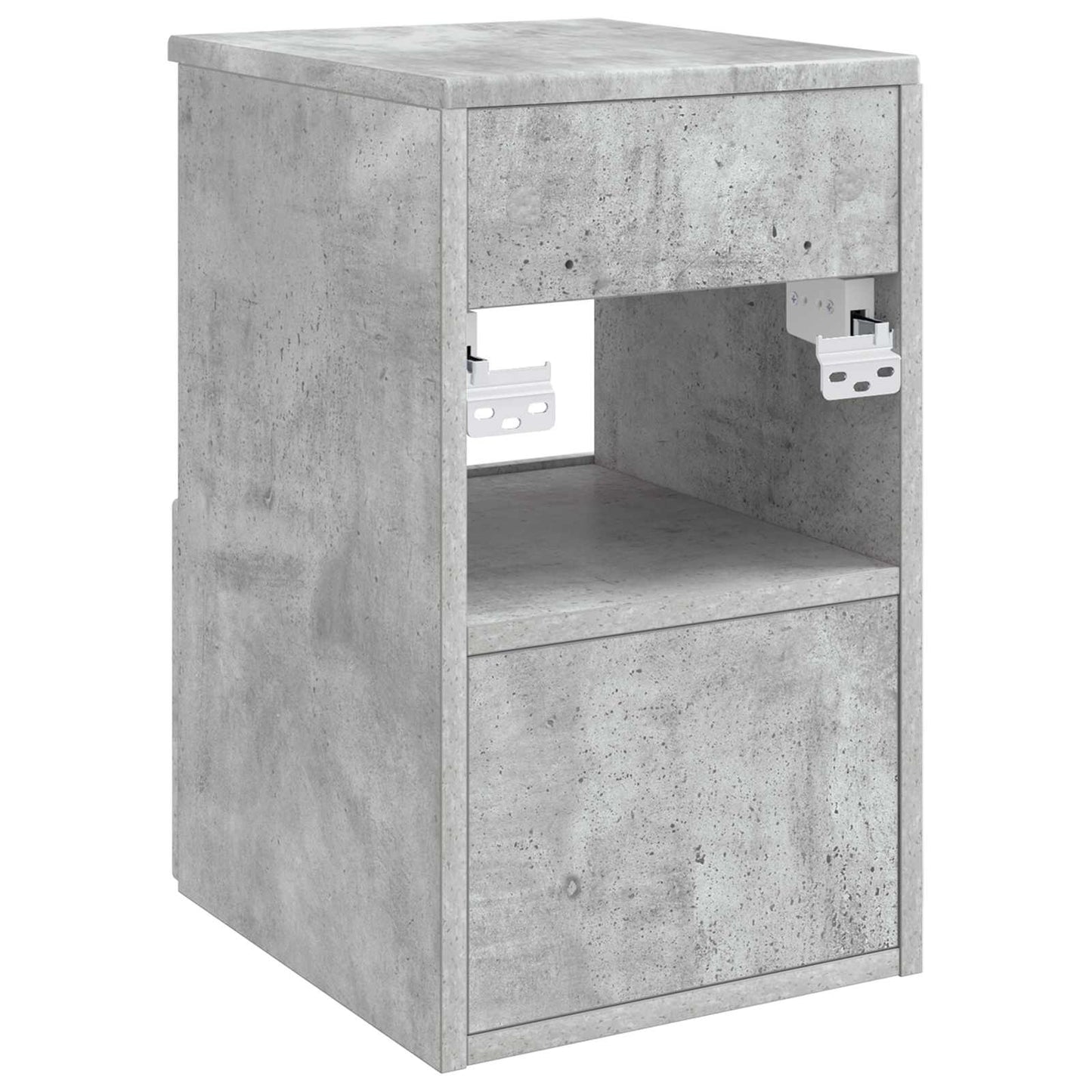Bathroom Cabinet Concrete Grey 30 x 35 x 50 cm Engineered Wood