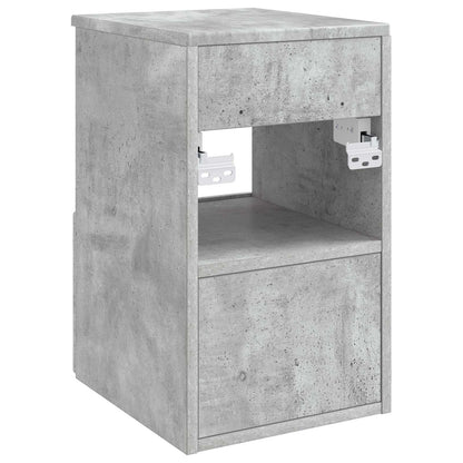 Bathroom Cabinet Concrete Grey 30 x 35 x 50 cm Engineered Wood