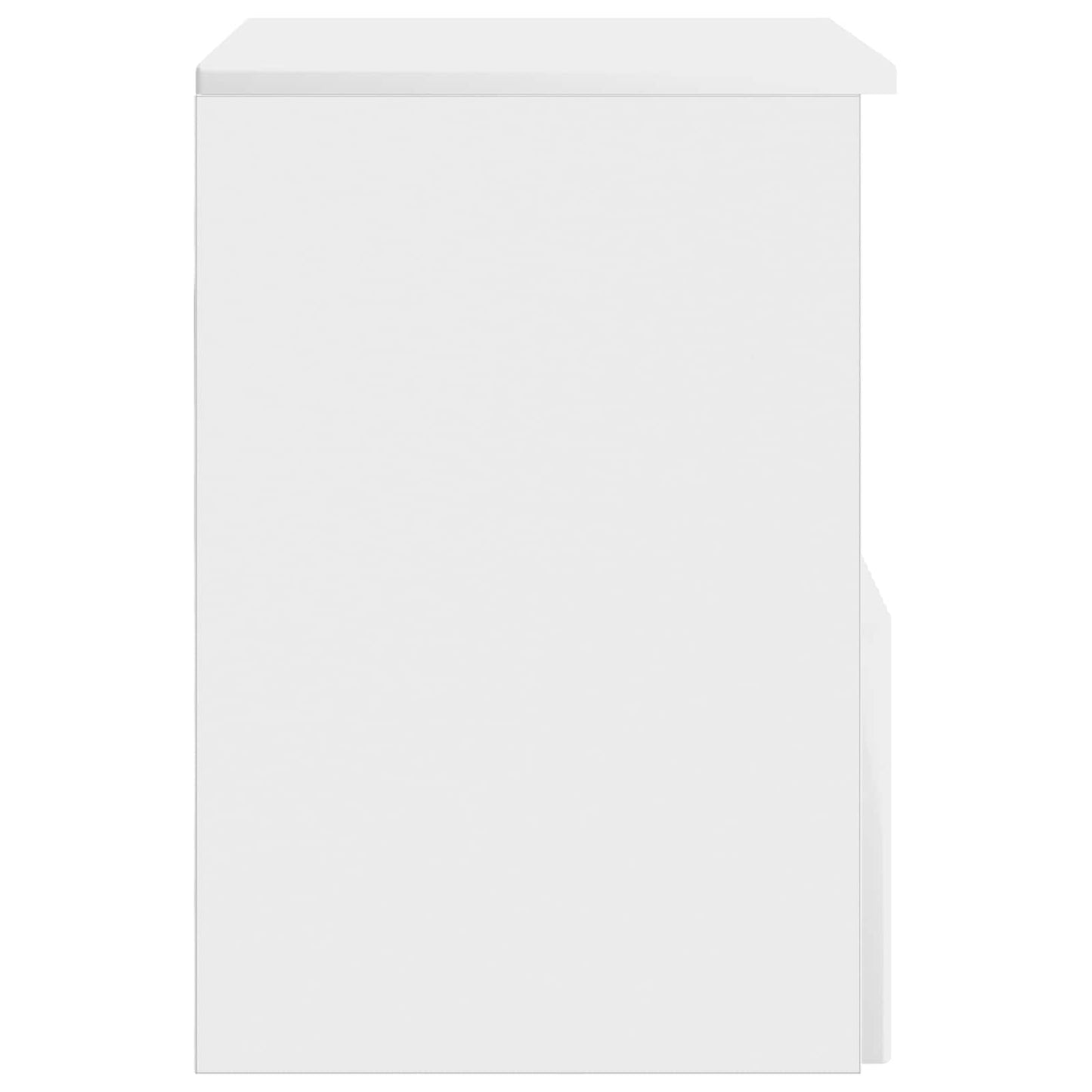 Bathroom Cabinet High Gloss White 30 x 35 x 50 cm