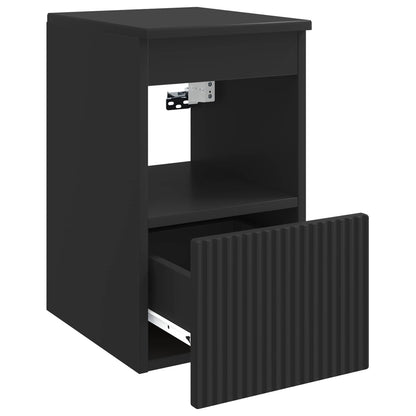 Bathroom Cabinet Black 30 x 41 x 50 cm Engineered Wood