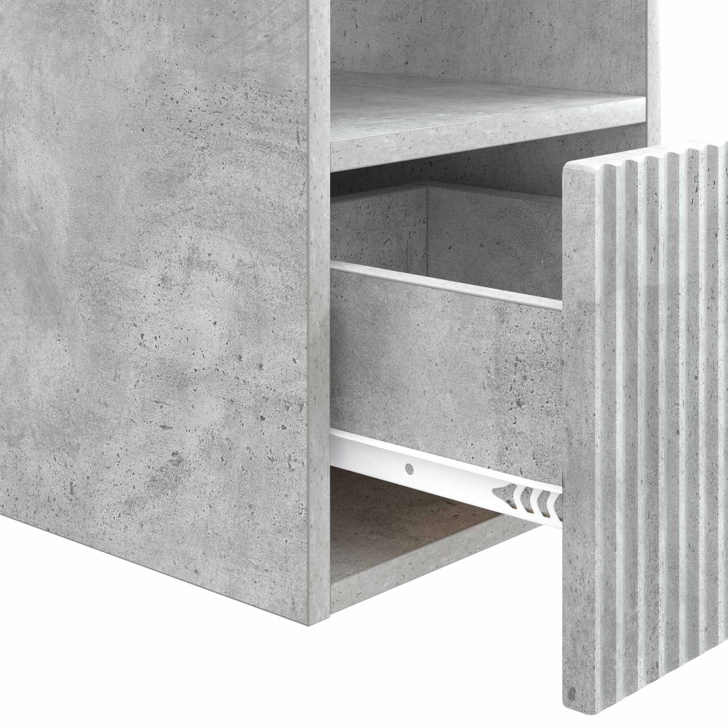 Bathroom Cabinet Concrete Grey 30 x 41 x 50 cm Engineered Wood