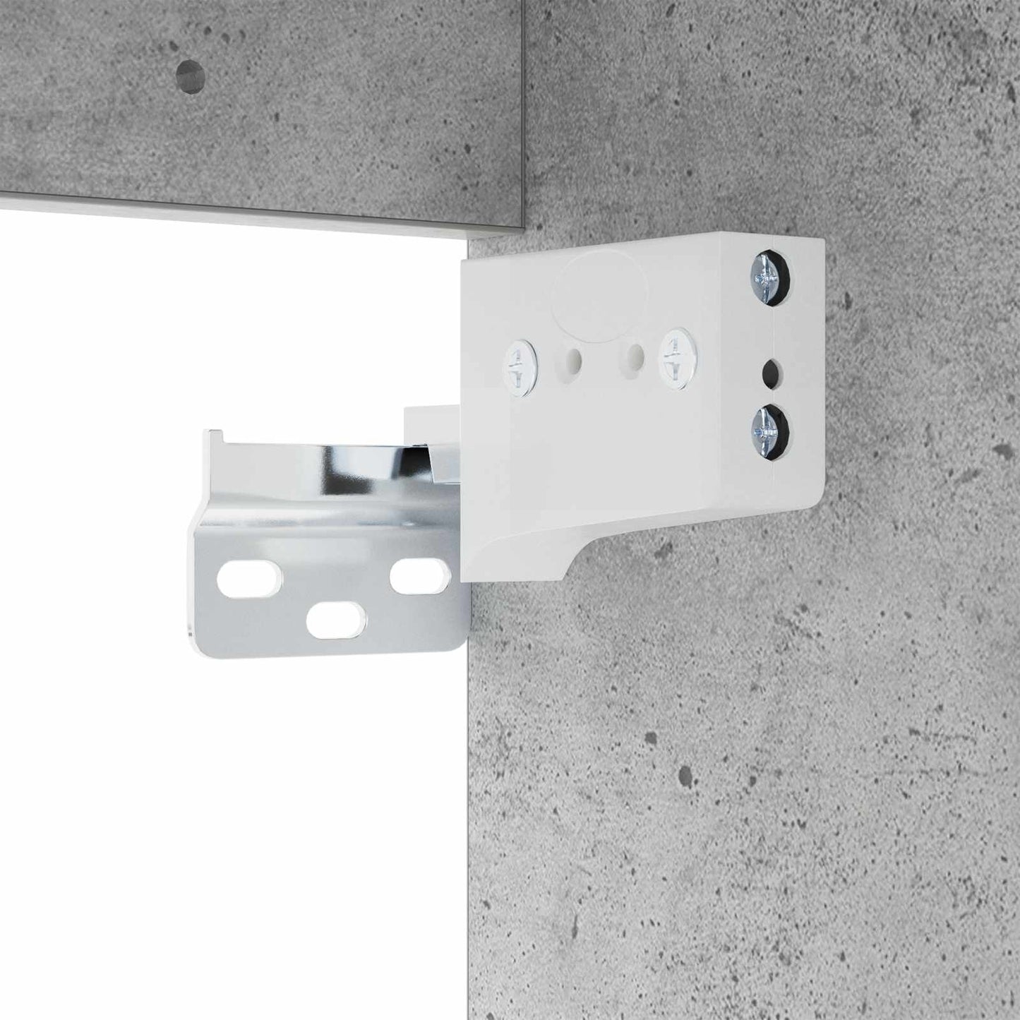 Bathroom Cabinet Concrete Grey 30 x 41 x 50 cm Engineered Wood